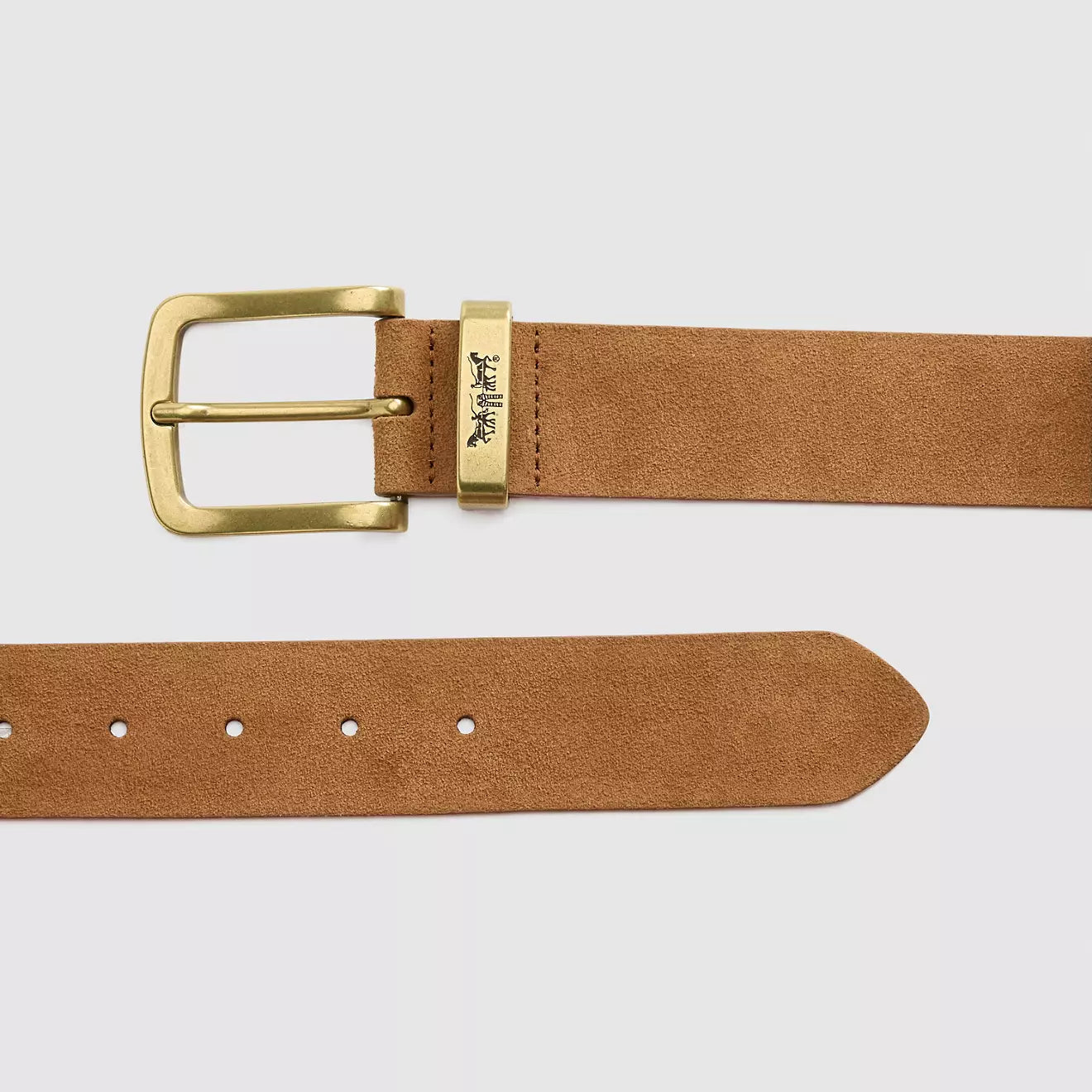 Levi's Metal Two Horse Keeper Belt (Neutral)