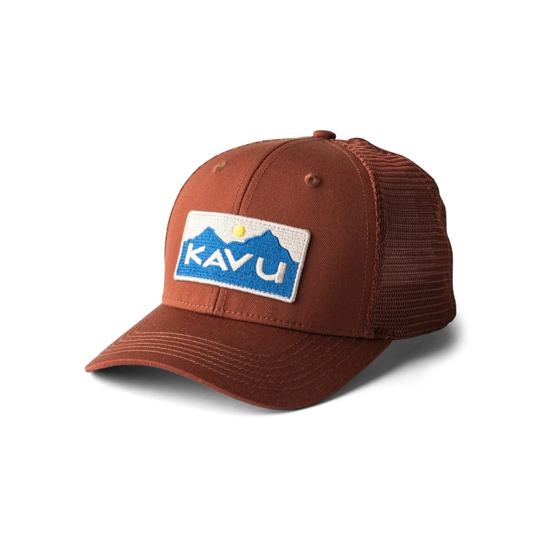Kavu Above Standard Trucker Cap (Cherry Mahogany)