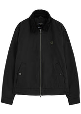 Fred Perry Cotton Caban Jacket (Black)
