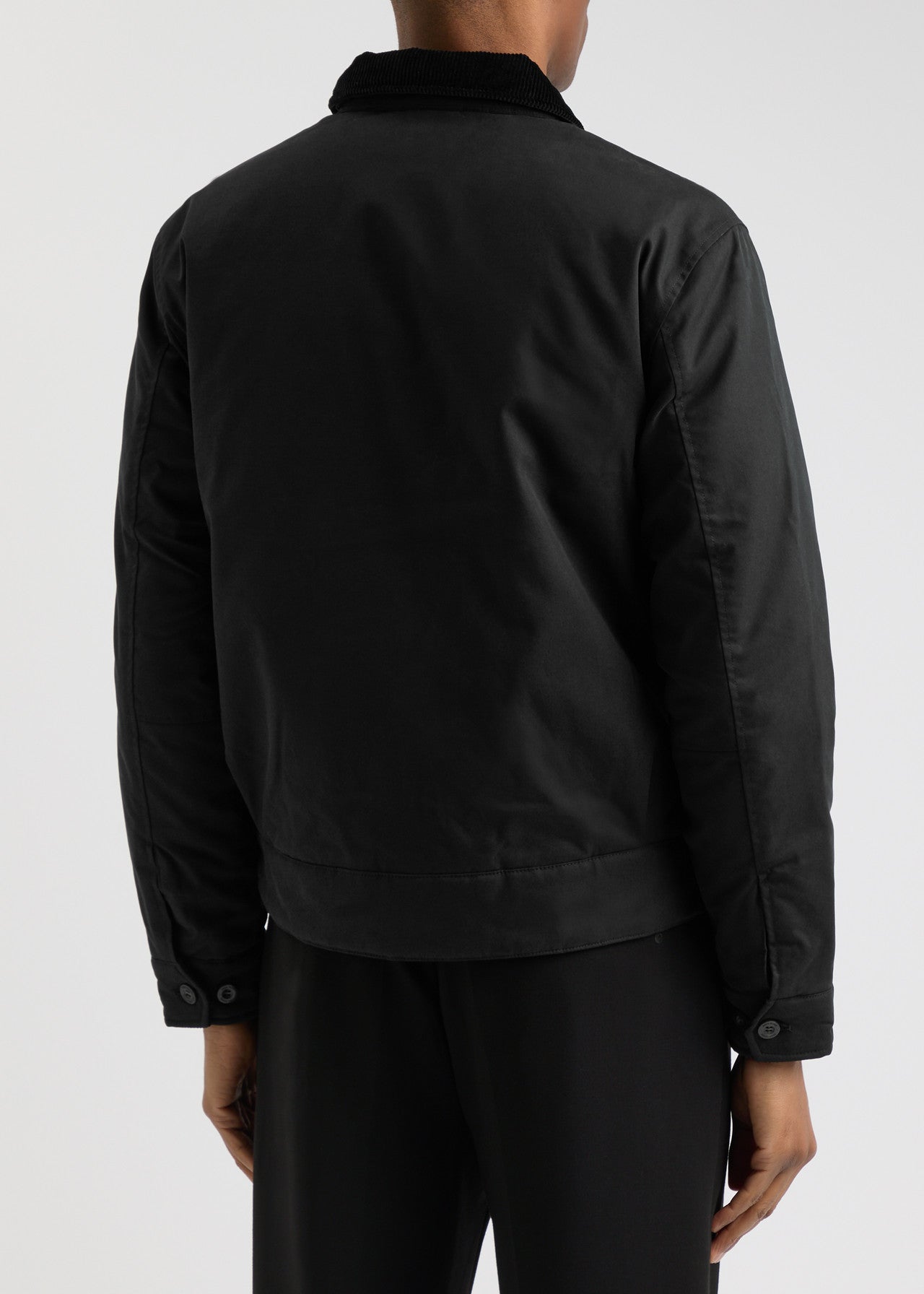 Fred Perry Cotton Caban Jacket (Black)