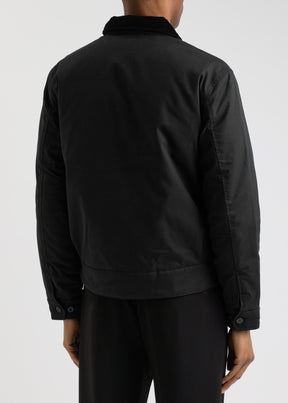 Fred Perry Cotton Caban Jacket (Black)