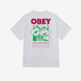 Obey Art Studio Flowers (White)