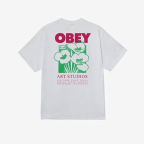 Obey Art Studio Flowers (White)