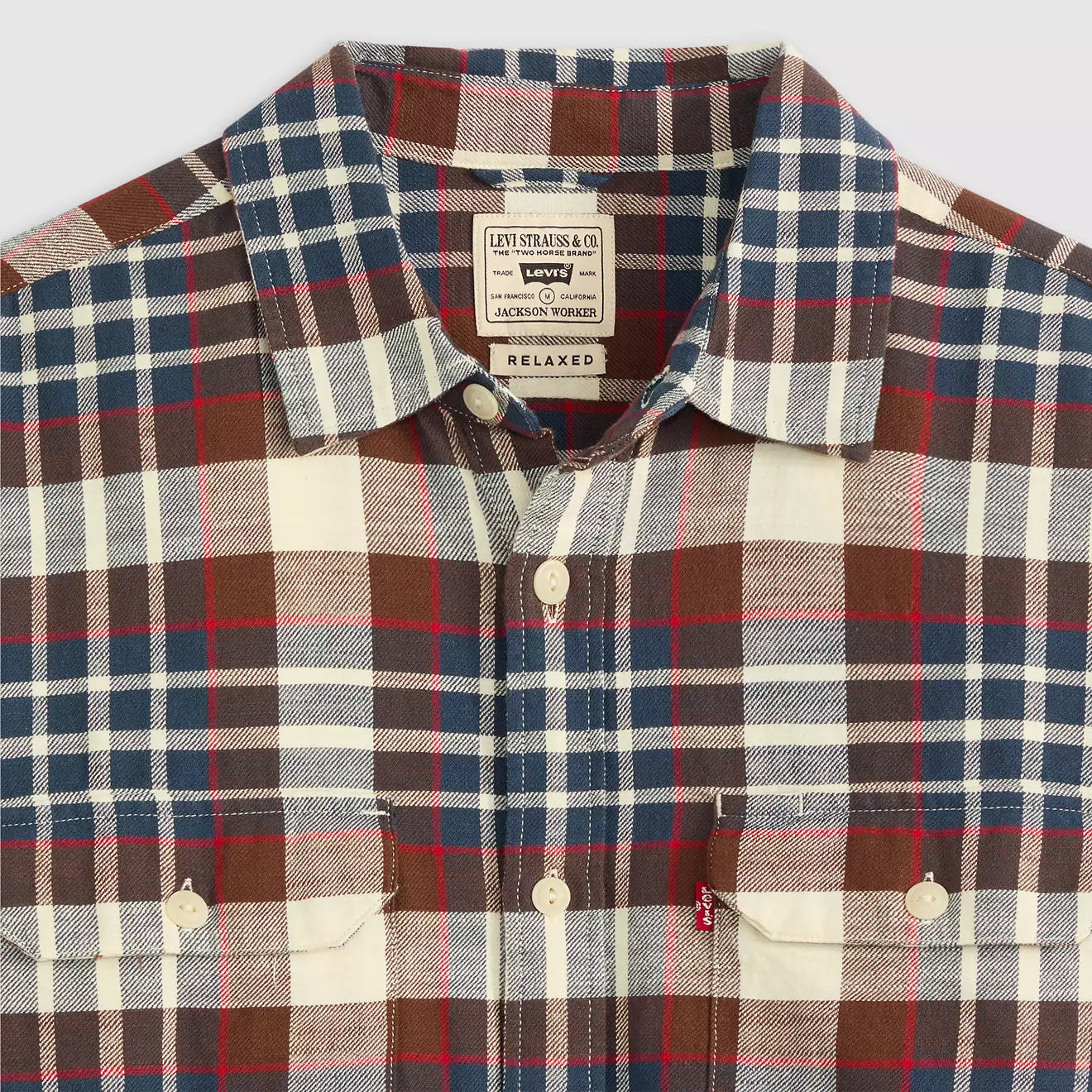 Levi's Jackson Worker Overshirt (Brown)