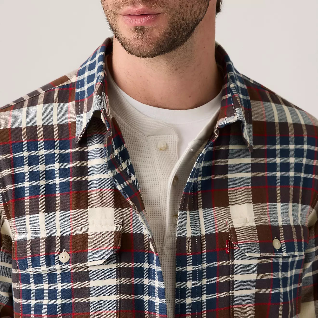 Levi's Jackson Worker Overshirt (Brown)