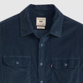 Levi's Jackson Worker Corduroy Overshirt (Blue)