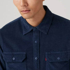 Levi's Jackson Worker Corduroy Overshirt (Blue)