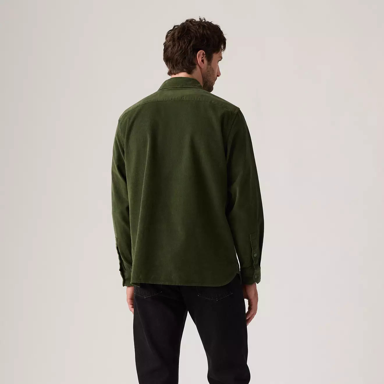 Levi's Jackson Worker Corduroy Overshirt (Green)