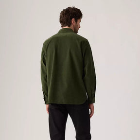 Levi's Jackson Worker Corduroy Overshirt (Green)
