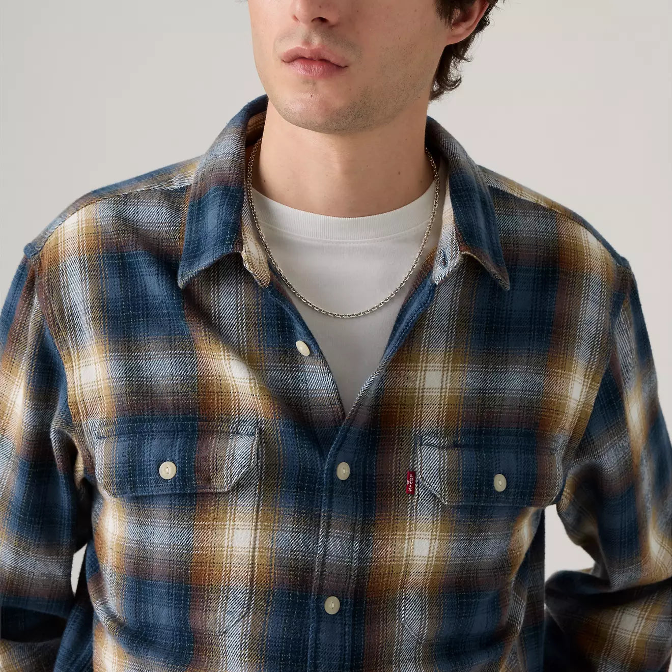 Levi's Jackson Worker Overshirt (Blue)