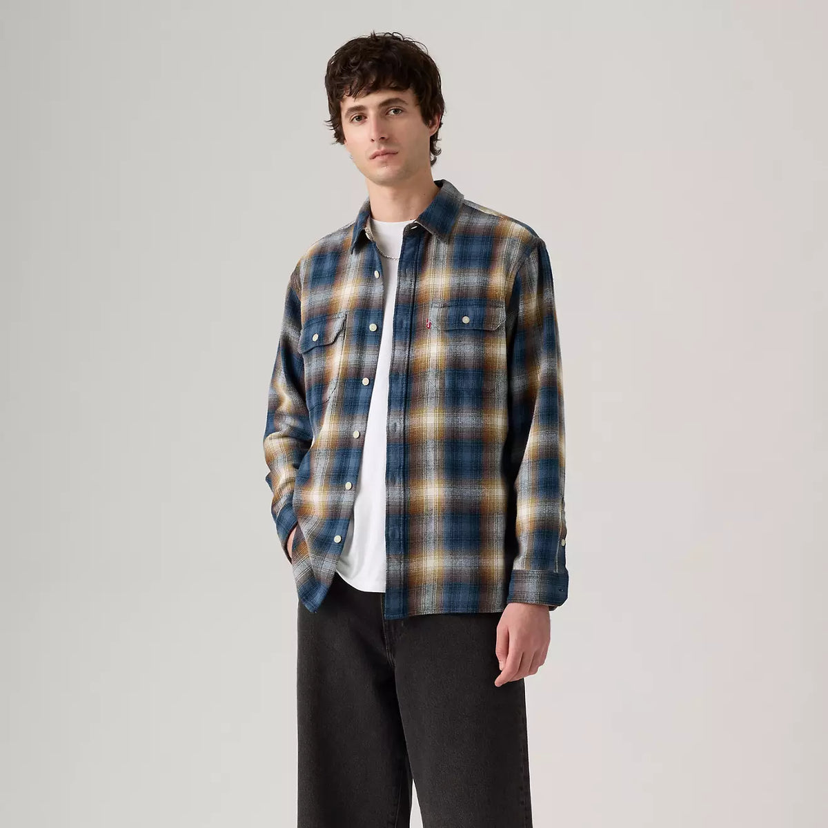 Levi's Jackson Worker Overshirt (Blue)