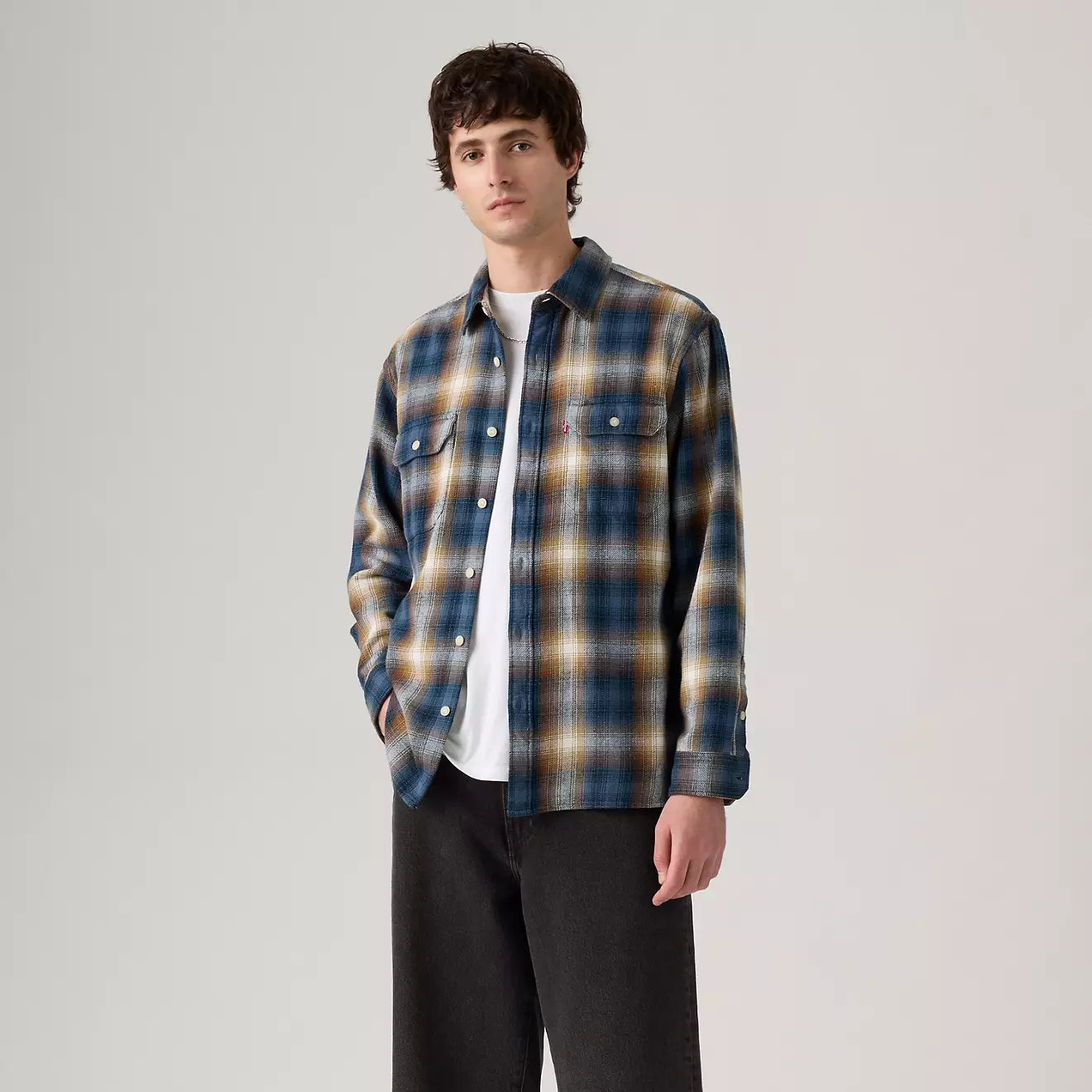 Levi's Jackson Worker Overshirt (Blue)
