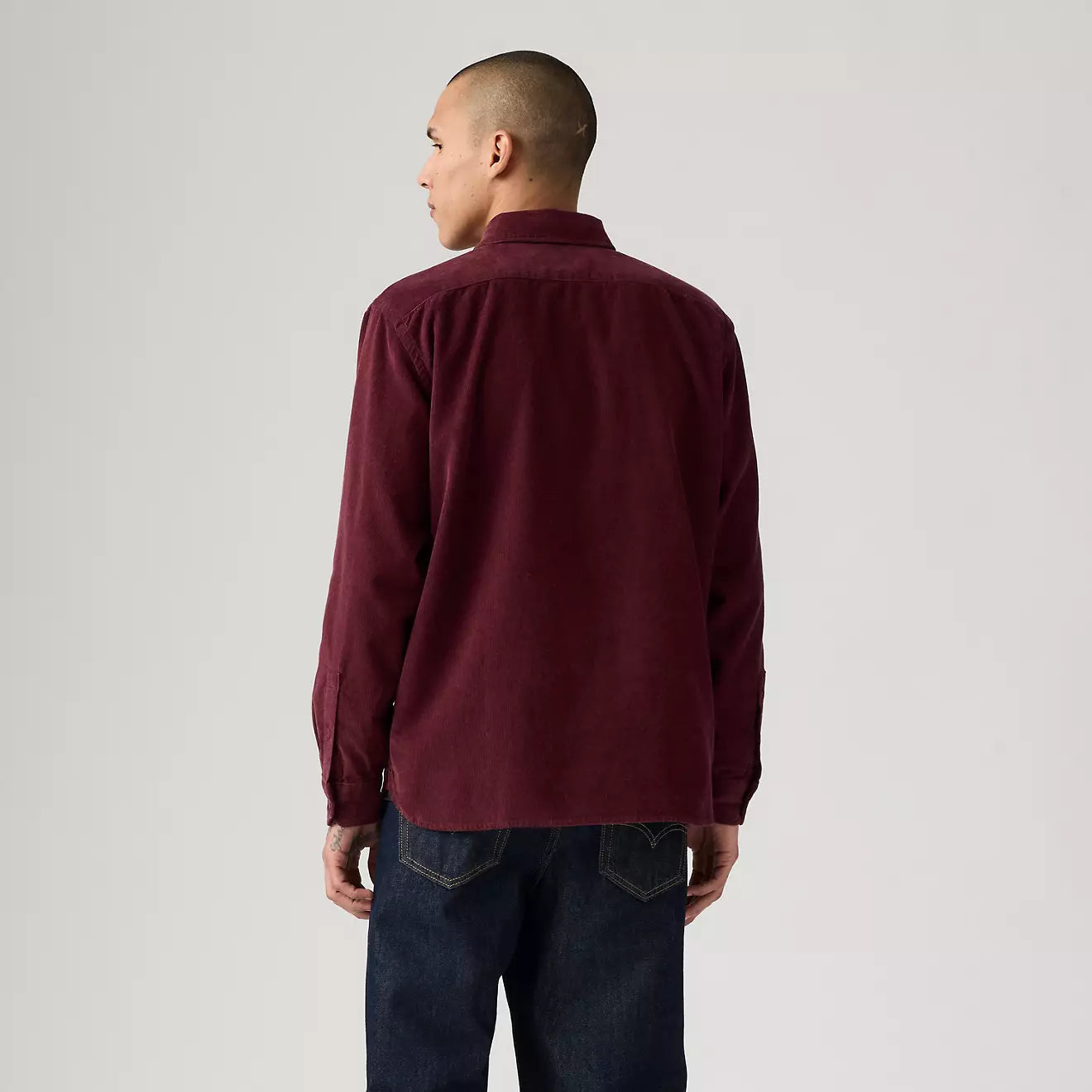 Levi's Jackson Worker Corduroy Overshirt (Purple)