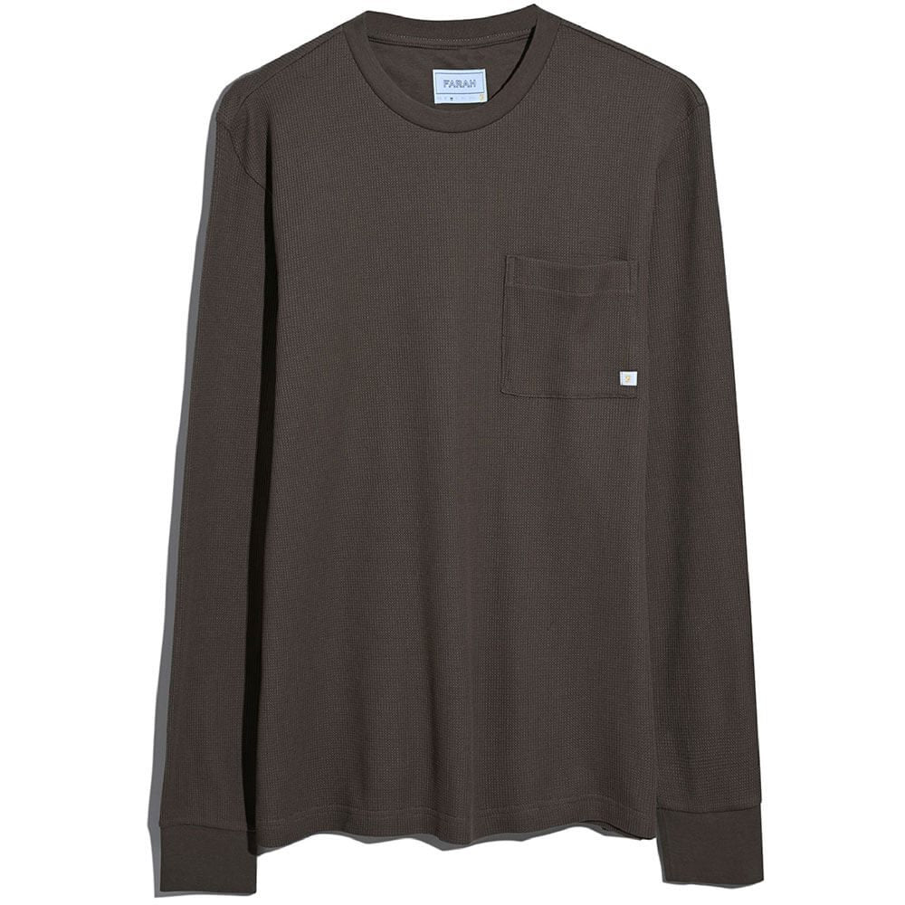 Farah Spence Long-Sleeved Tee (Clove Brown)