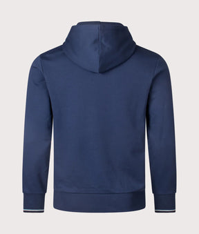 Tipped Hooded Sweatshirt (Tennis Blue)