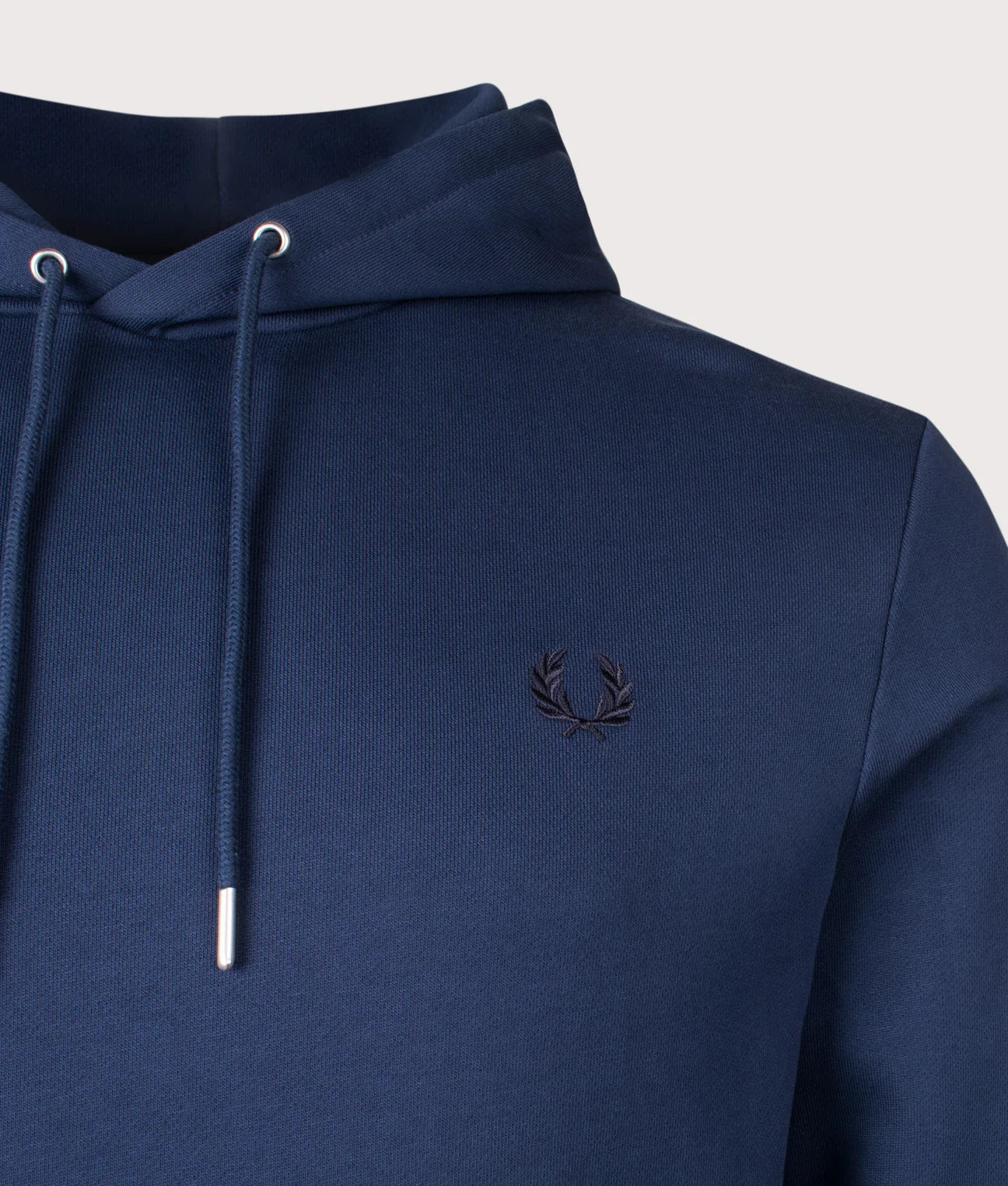 Tipped Hooded Sweatshirt (Tennis Blue)