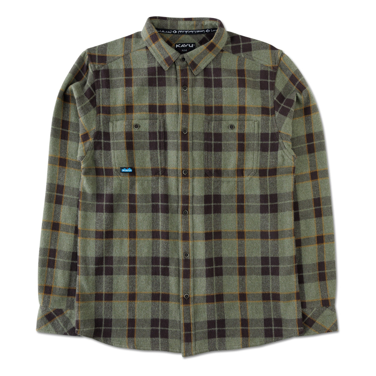 Kavu Big Joe Shirt (Green Ravine)