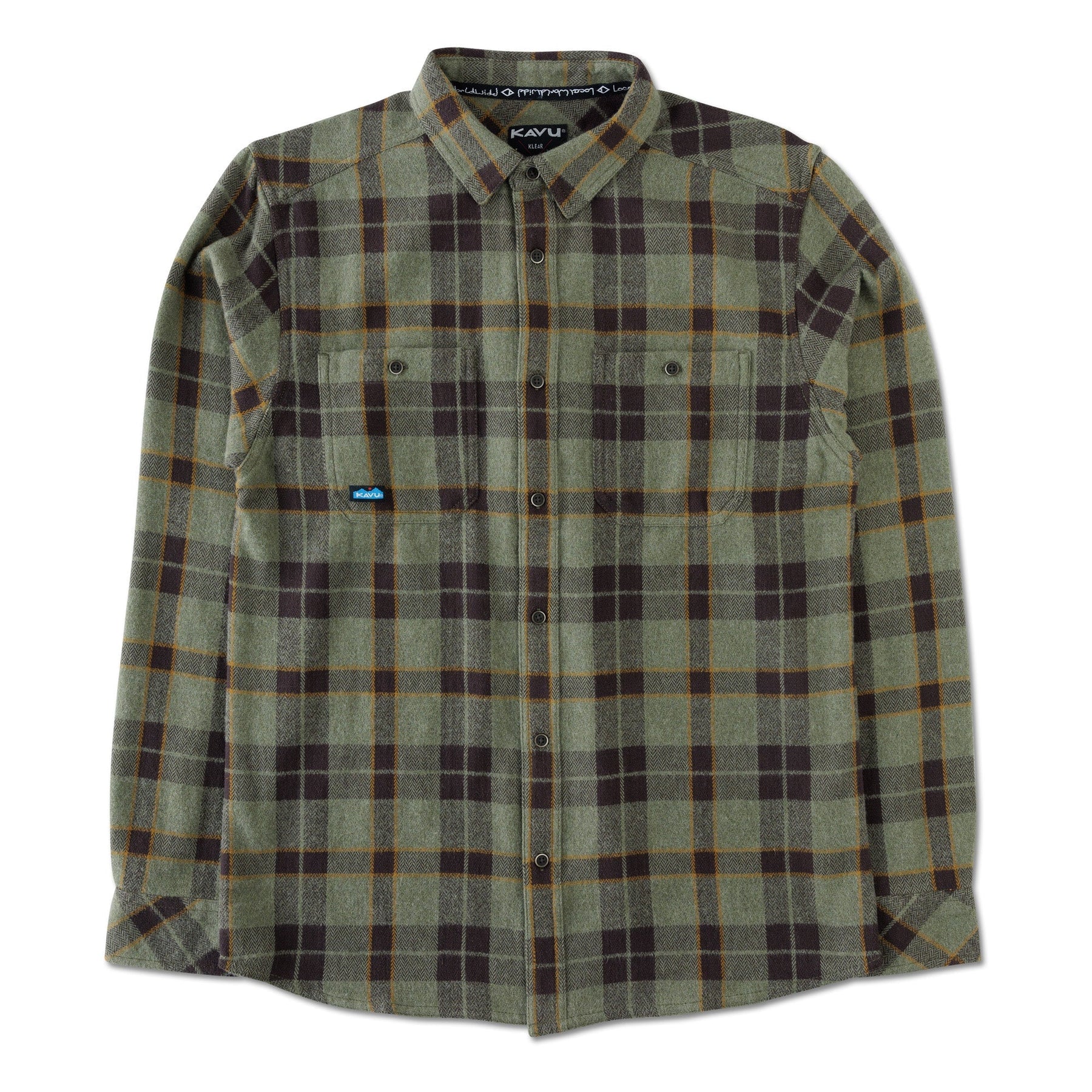 Kavu Big Joe Shirt (Green Ravine)