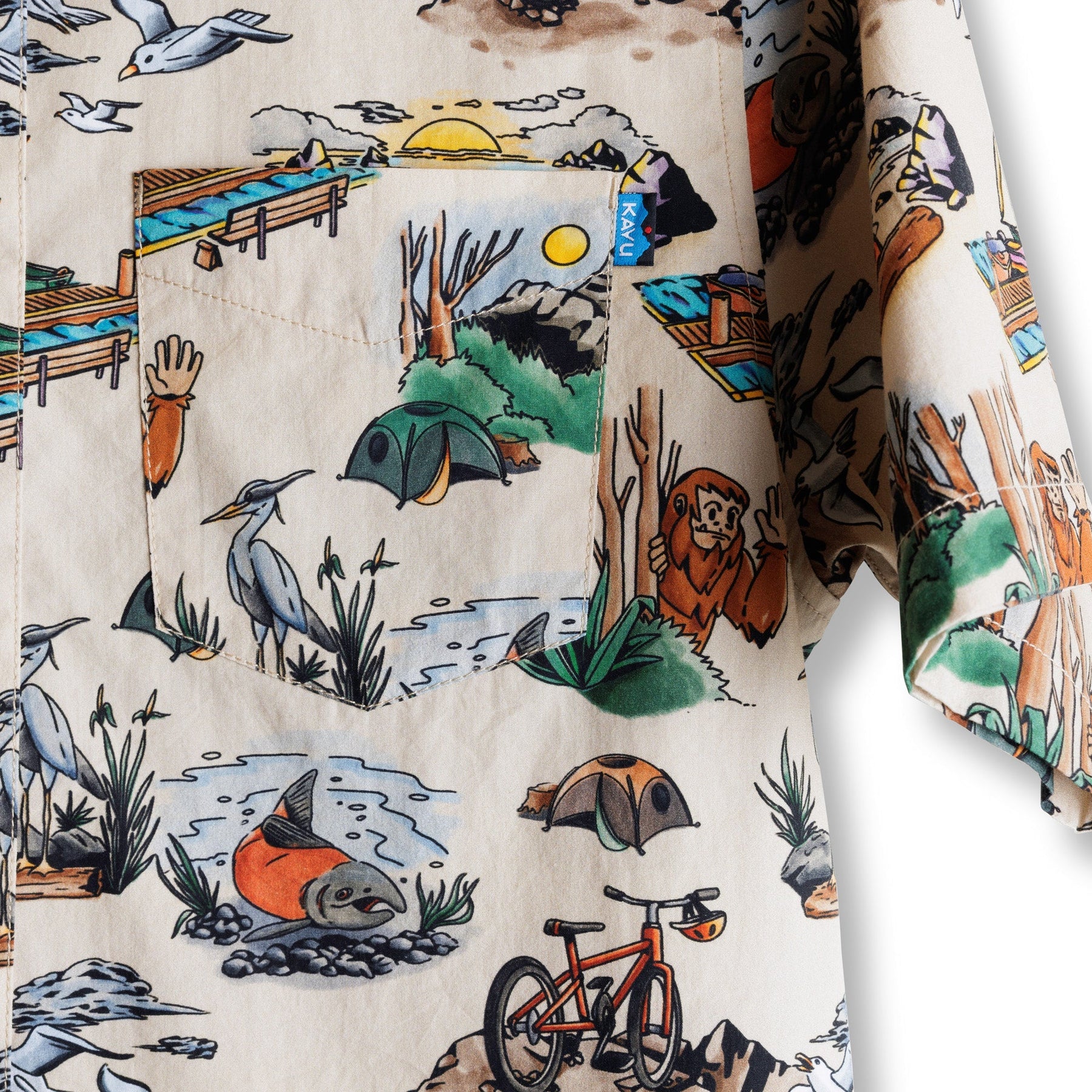 Kavu The Jam Shirt (Places To Be)