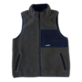 Kavu Cooper Fleece Vest (Ocean Storm)
