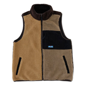 Kavu Cooper Fleece Vest (Wild Wood Block)