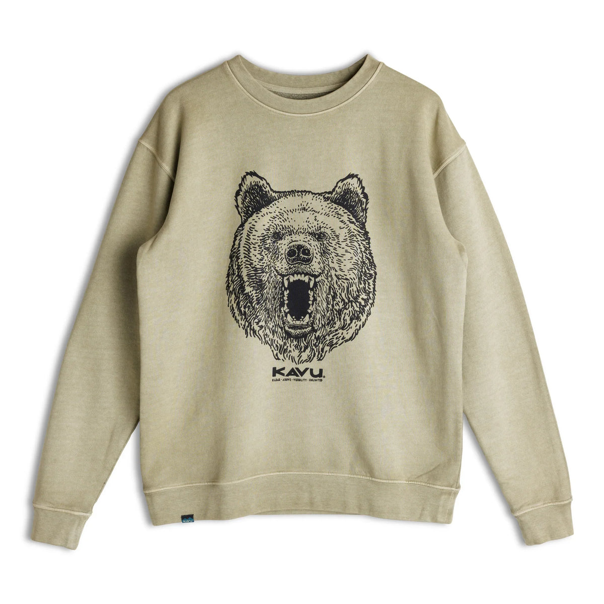 Kavu Core Crew Sweatshirt (Olive)