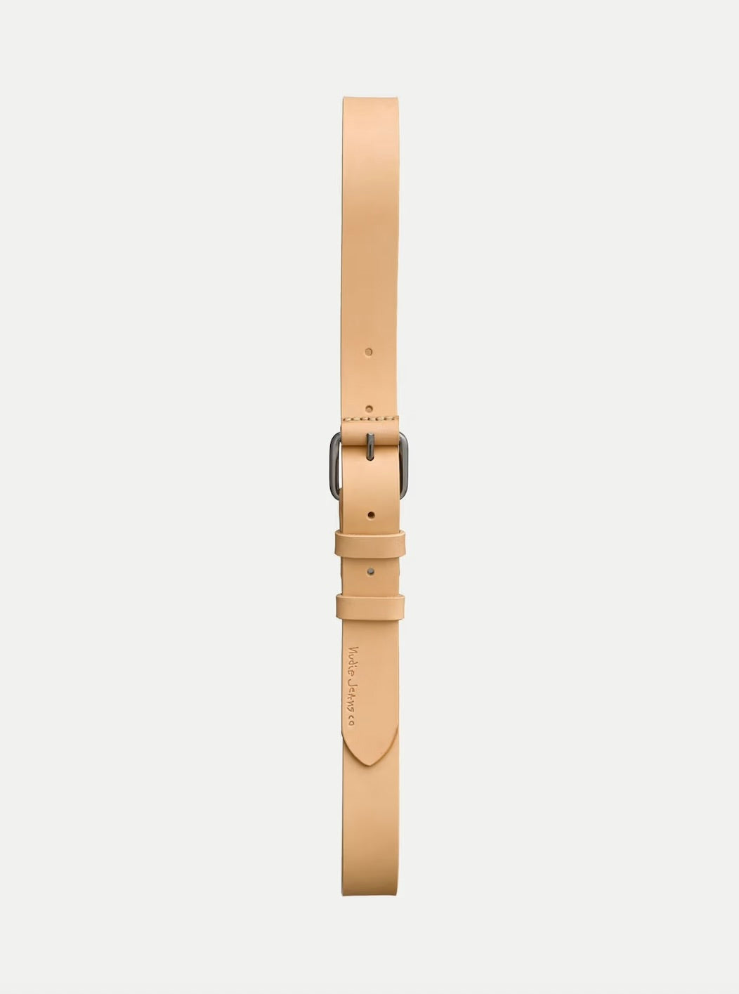 Nudie Dwayne Leather Belt (Natural)