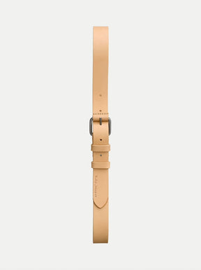 Nudie Dwayne Leather Belt (Natural)