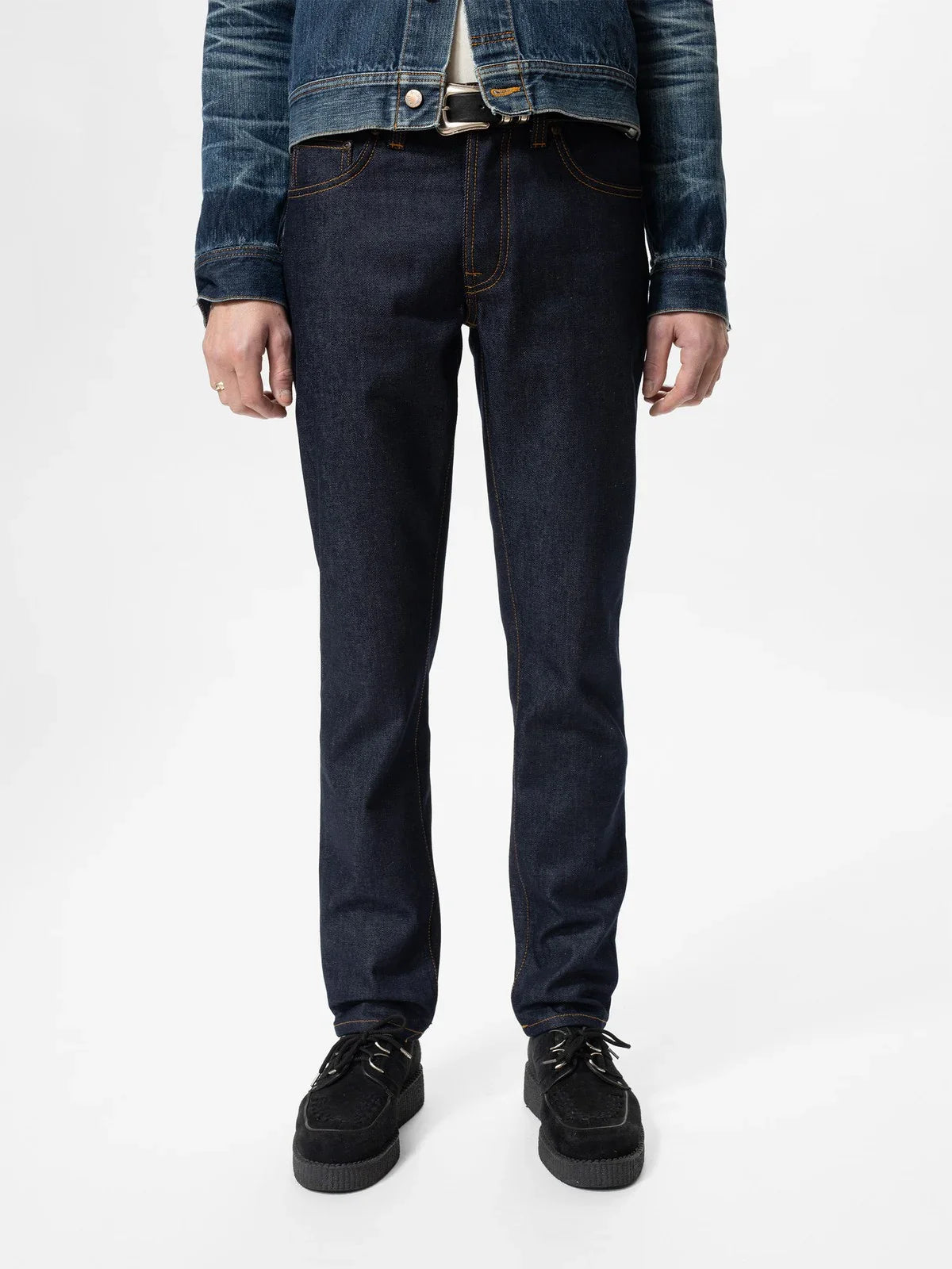 Solid Ollie Slim Fit Jeans (Dry Abyss)