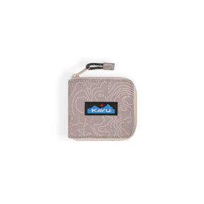 Kavu Zip Around Wallet (Taupe Topo)