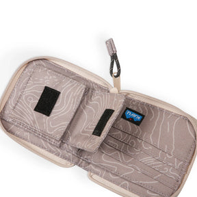 Kavu Zip Around Wallet (Taupe Topo)