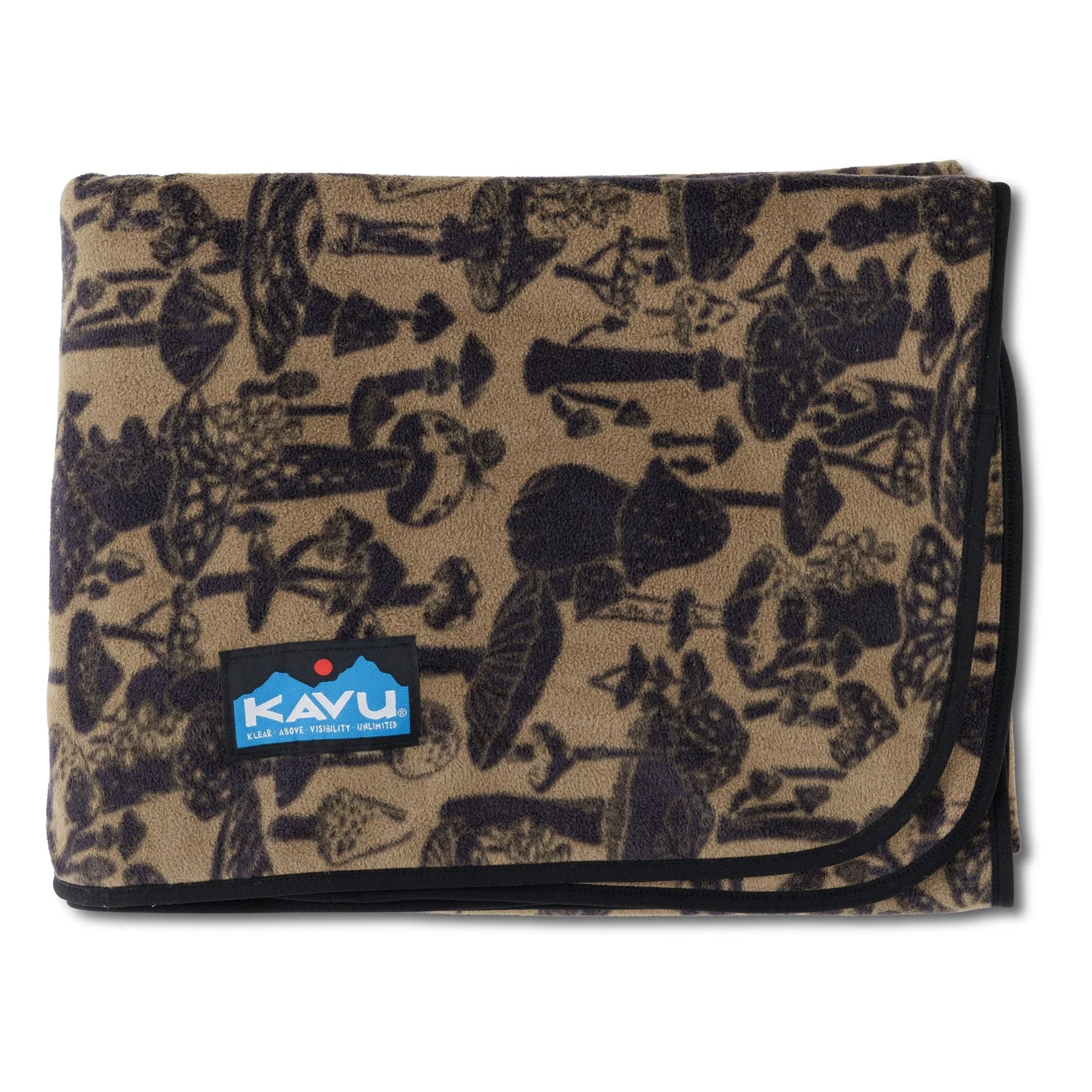 Kavu Doe Bay Fleece Blanket (Mushroom Seeker)