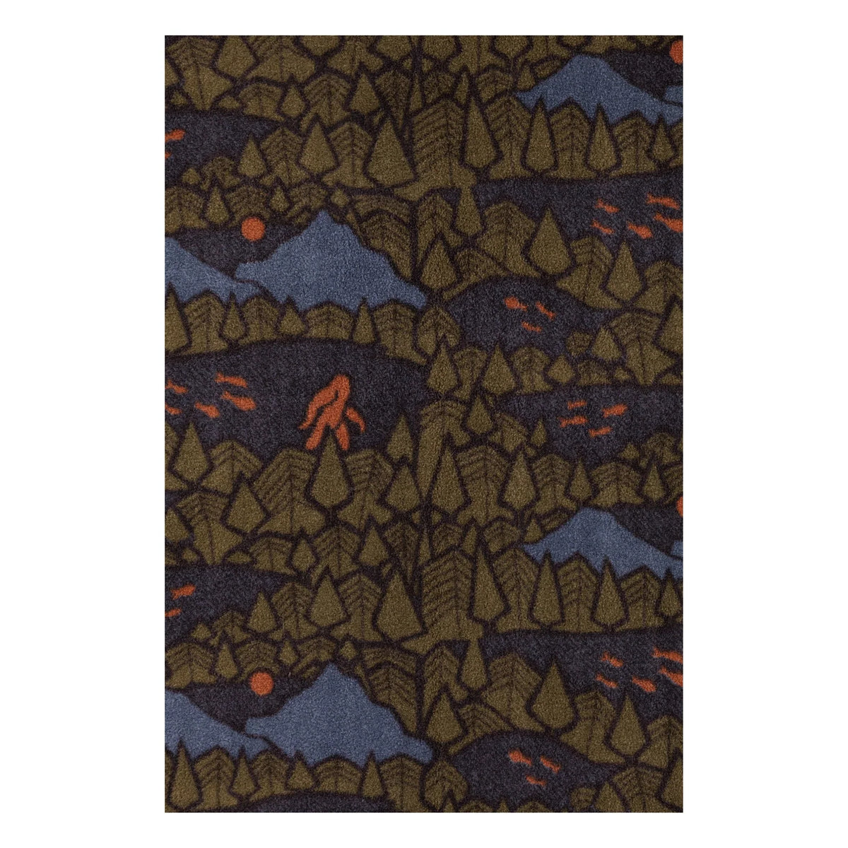 Kavu Doe Bay Fleece Blanket (Sasquatch Night)