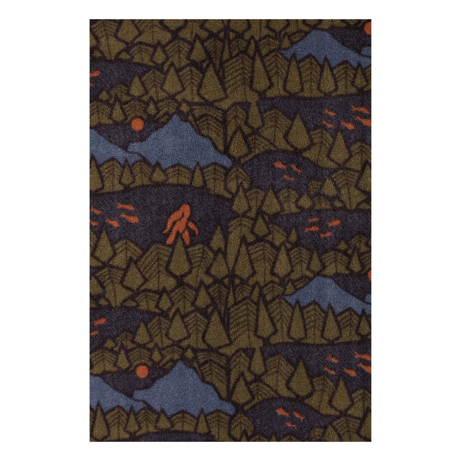 Kavu Doe Bay Fleece Blanket (Sasquatch Night)