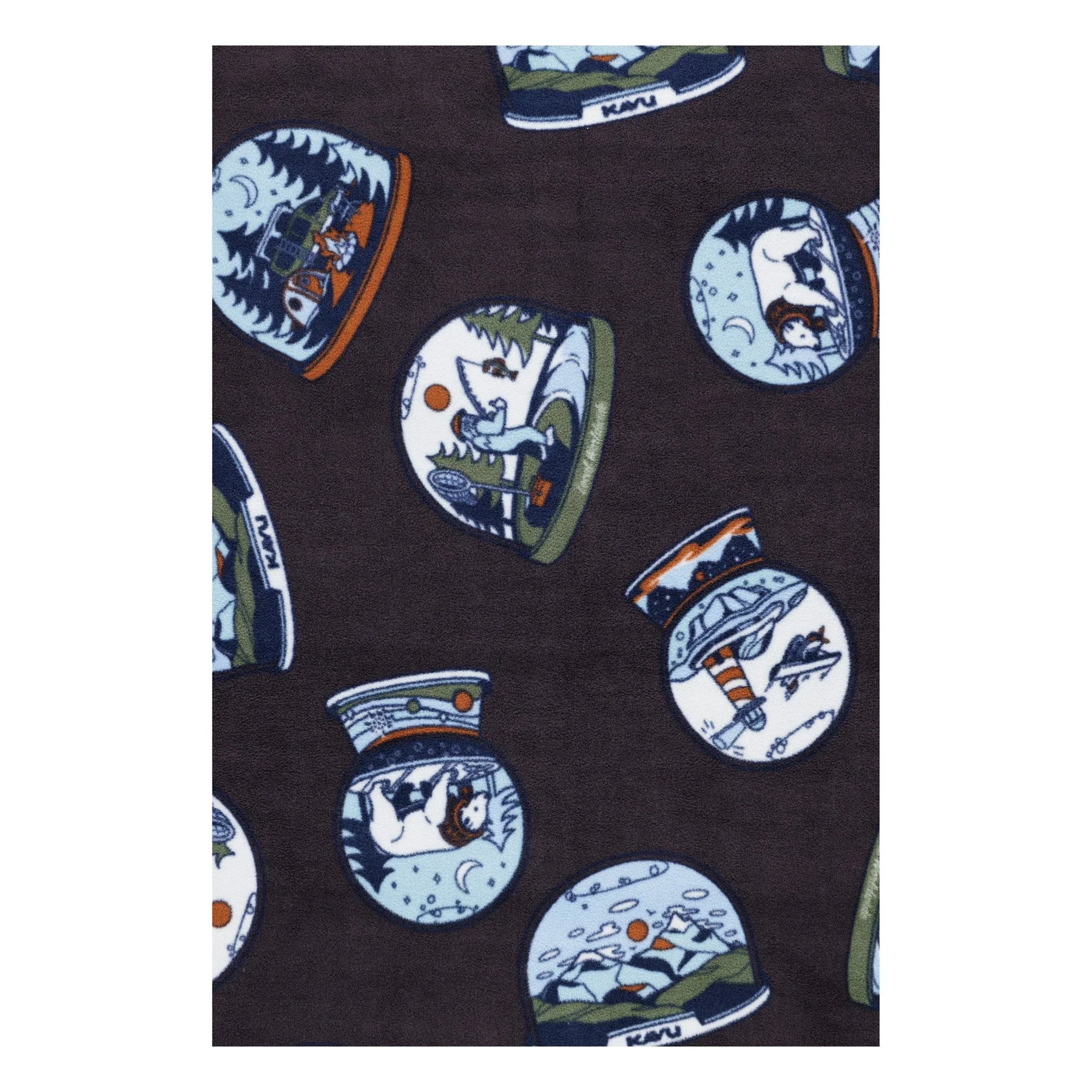 Kavu Doe Bay Fleece Blanket (Snowglobe)