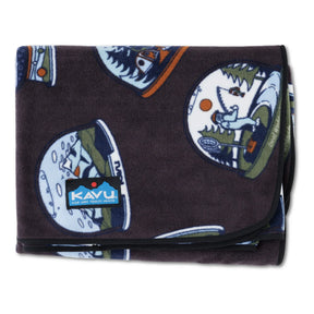 Kavu Doe Bay Fleece Blanket (Snowglobe)