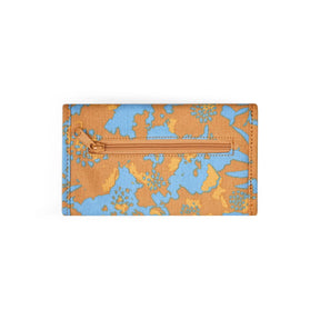 Kavu Big Spender Wallet (Sky Bloom)