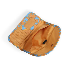 Kavu Big Spender Wallet (Sky Bloom)