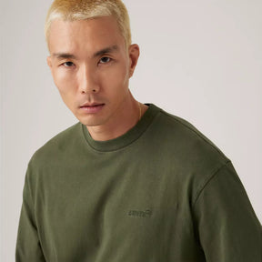 Levi's Long Sleeved Authentic Tee (Green)