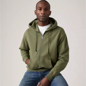Levi's Authentic Full Zip Sweatshirt (Green)