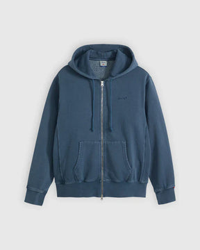 Levi's Authentic Full Zip Sweatshirt (Blue)
