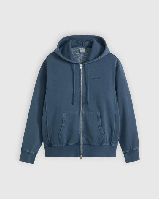 Levi's Authentic Full Zip Sweatshirt (Blue)