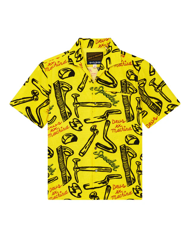 Deus Ex Machina Specter Tools Shirt (Canary Yellow)