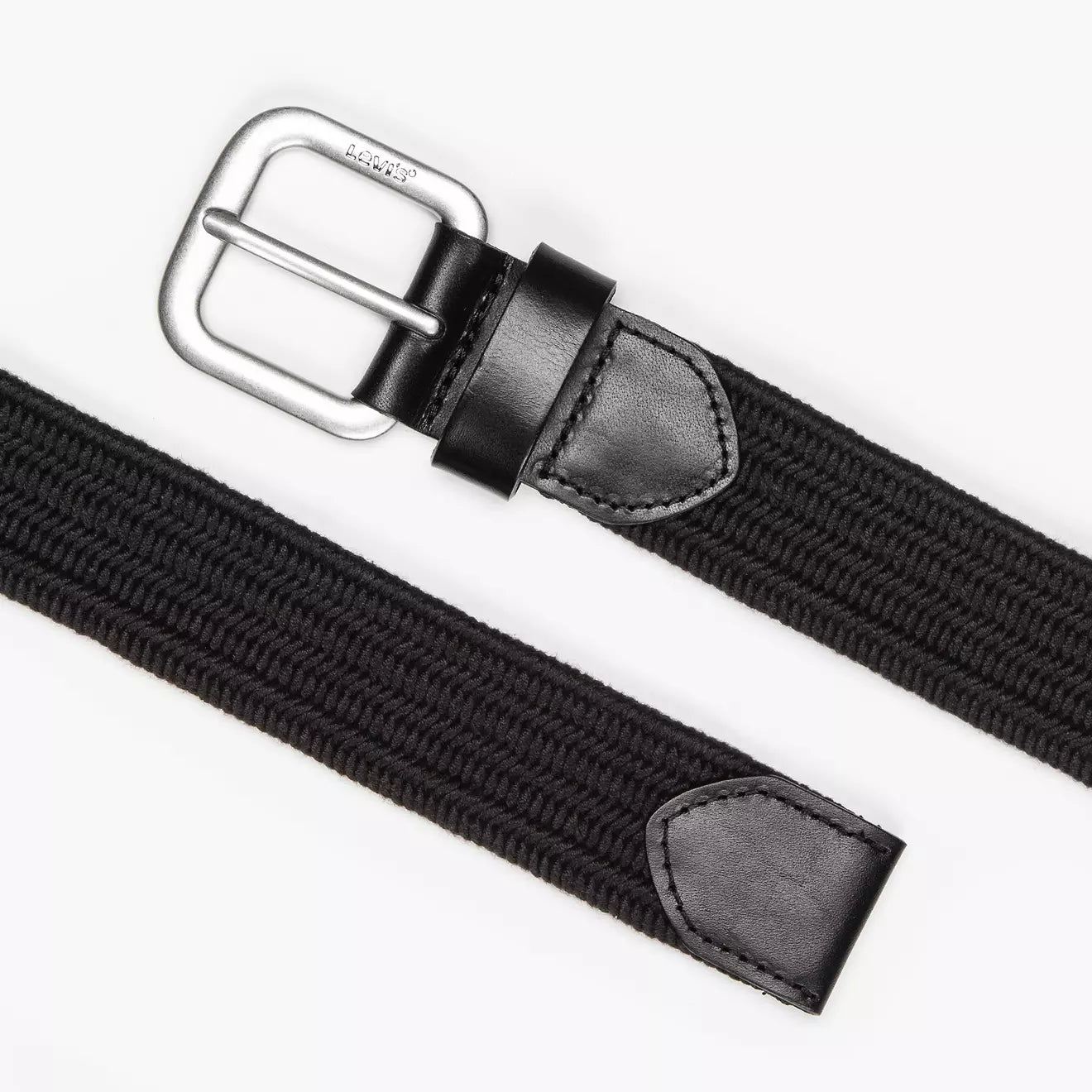 Levi's Stretch Woven Belt (Black)