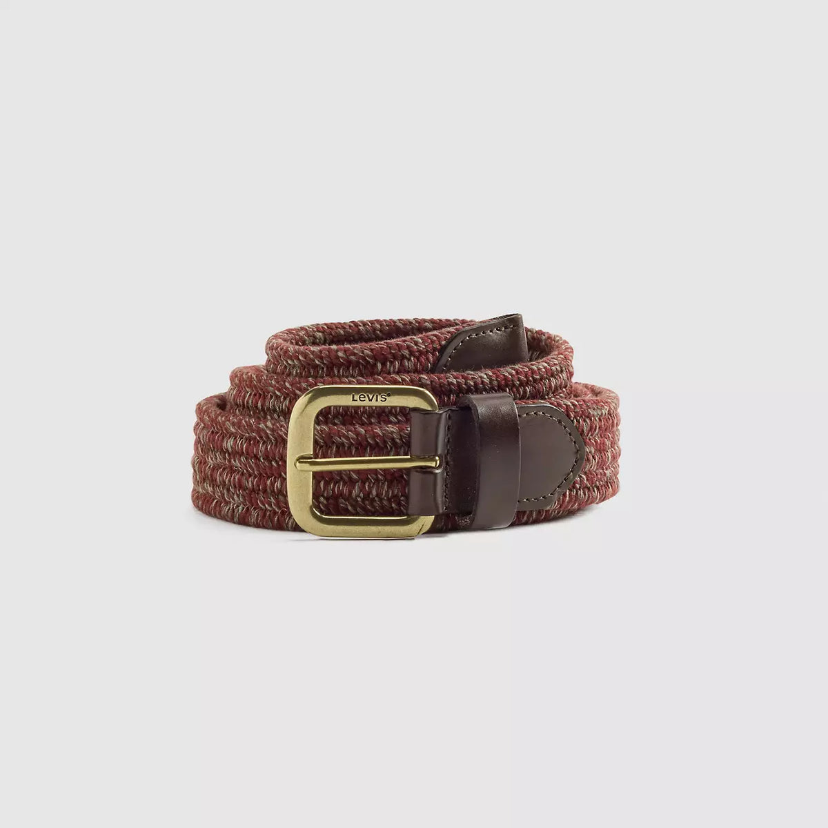 Levi's Stretch Woven Belt (Red)