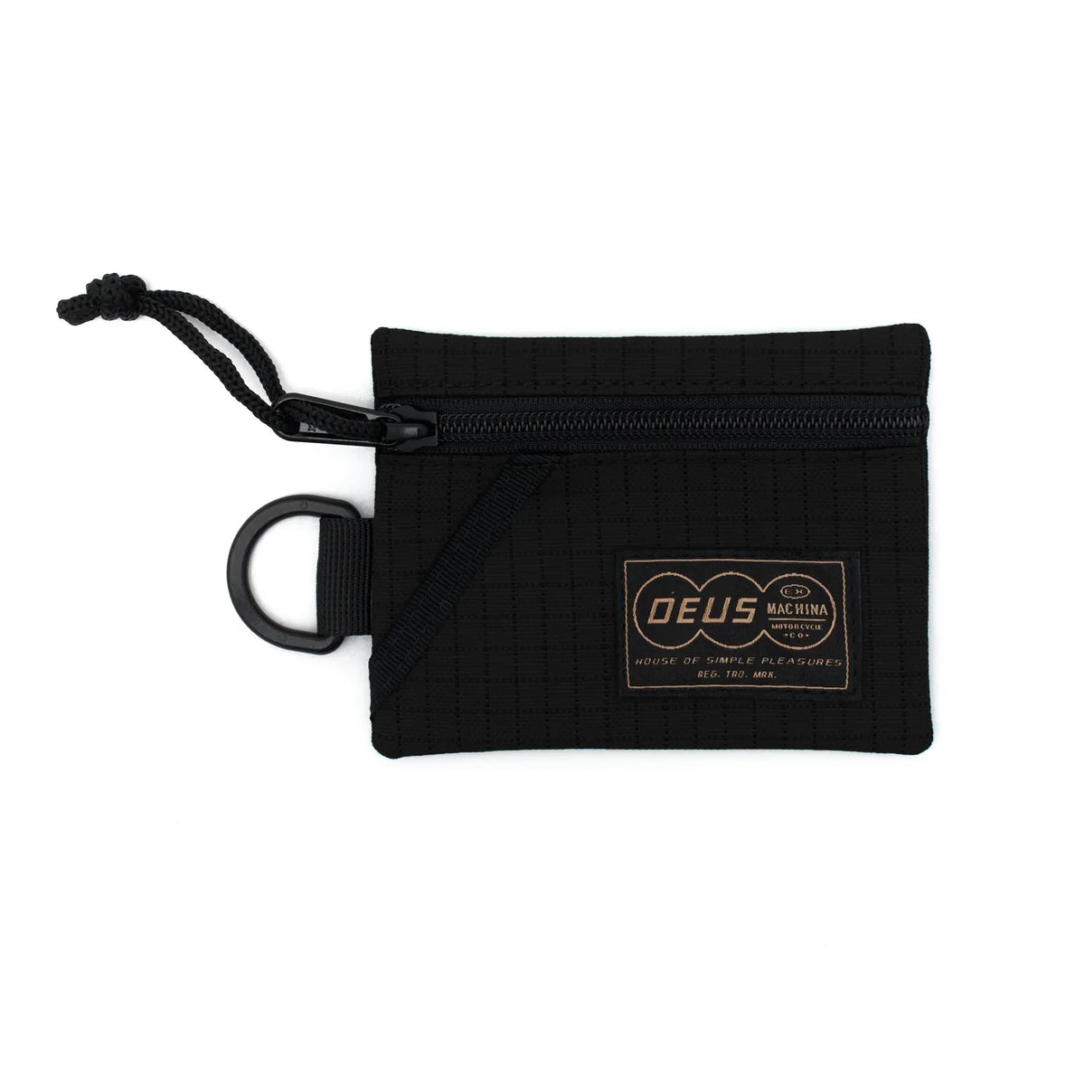 Deus Ex Machina Skelter Coin Pouch (Black)