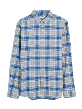 Farah Brewer Slim Fit Oxford Shirt (Hazelnut)