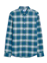 Farah Brewer Slim Fit Oxford Shirt (Cold Metal)