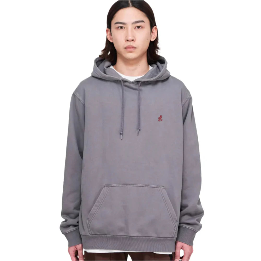 Gramicci One Point Hooded Sweatshirt (Charcoal Pigment)