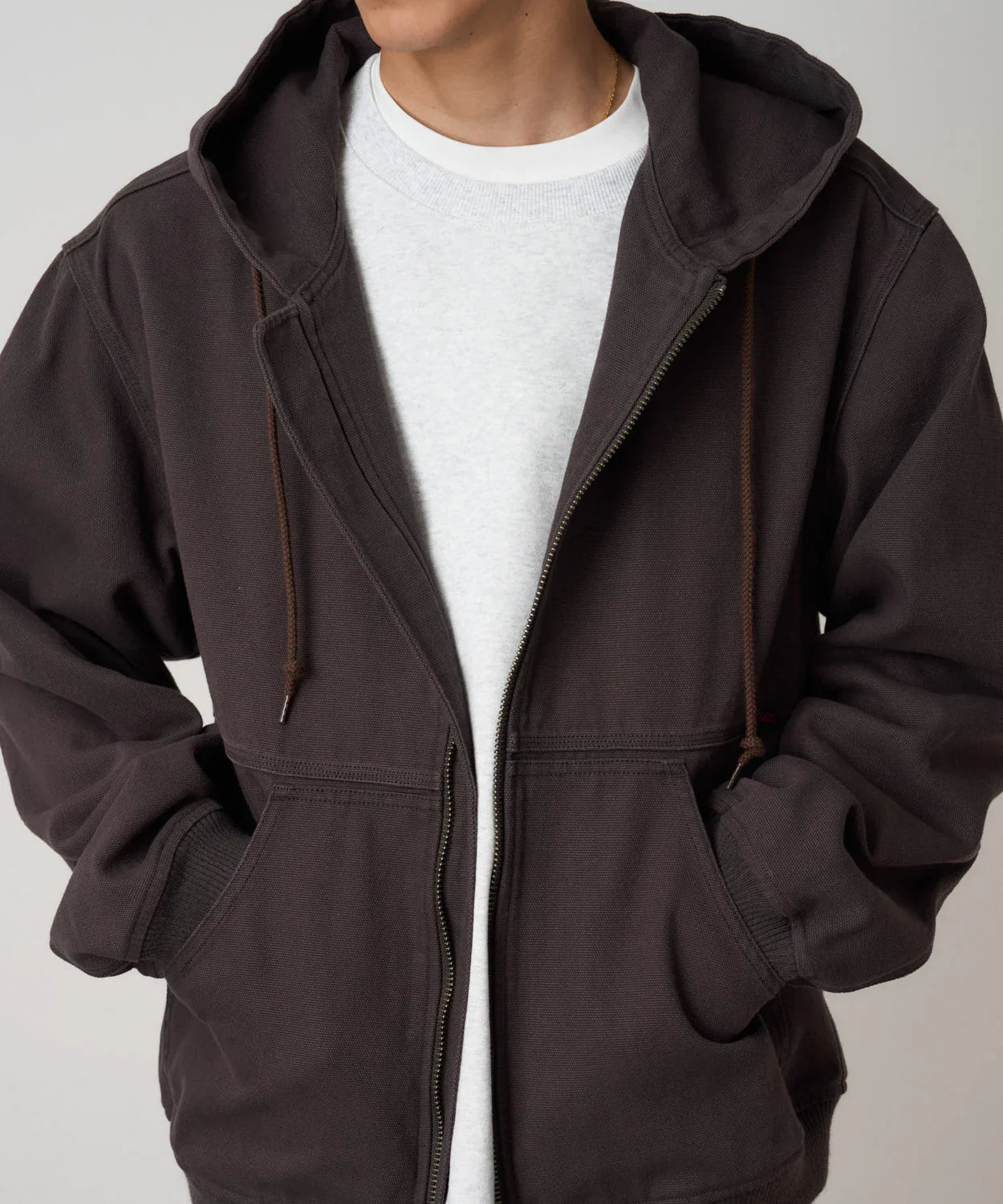 Gramicci El Cap Canvas Hooded Jacket (Umber)